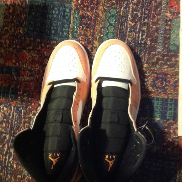 Air Jordan 1 Mid SE Men's Leather & Suede Multicolor Sneakers - 12 - New in Box - Picture 8 of 9